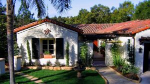 a Small Spanish Style Home Design Renovation in Santa Barbara California