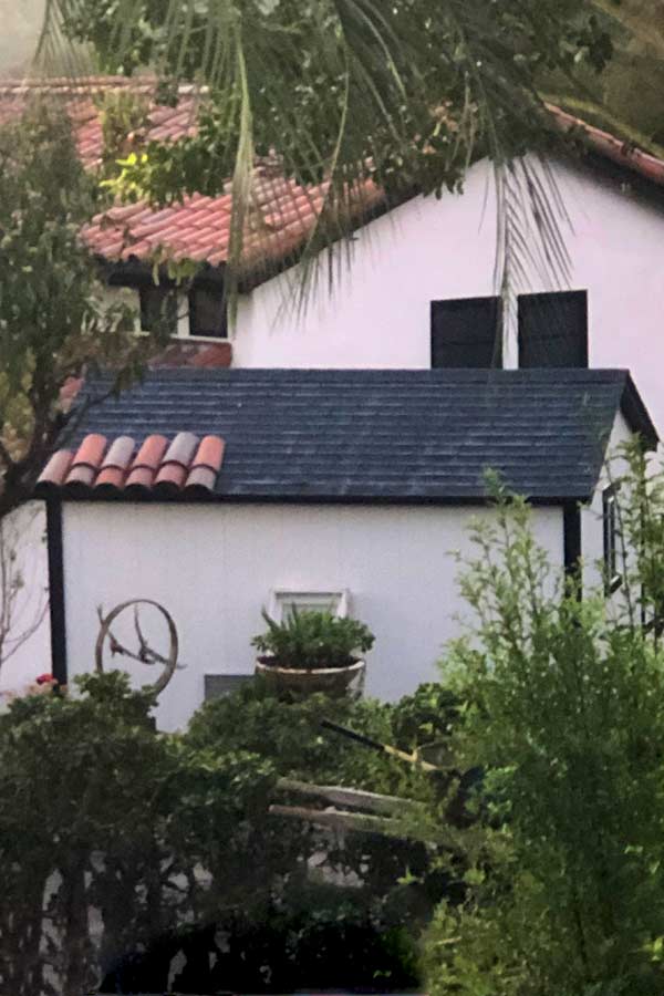 Installing spanish roof on a standard 10x12 storage shed in santa barbara, ca